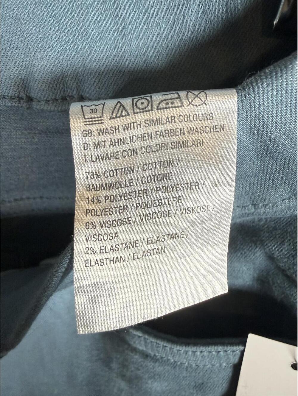 NWT d&co. Women's Sage Green Straight Leg Ankle Pants Size 10 - Picture 6 of 6